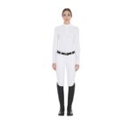POLO GARA EQUESTRO Donna, Manica Lunga 